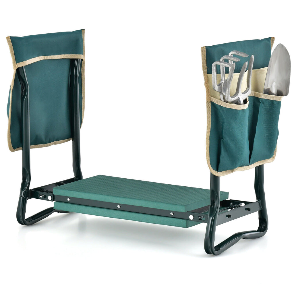 KneelWell Ergonomic Garden Kneeler & Seat - Padded Stool with Handles