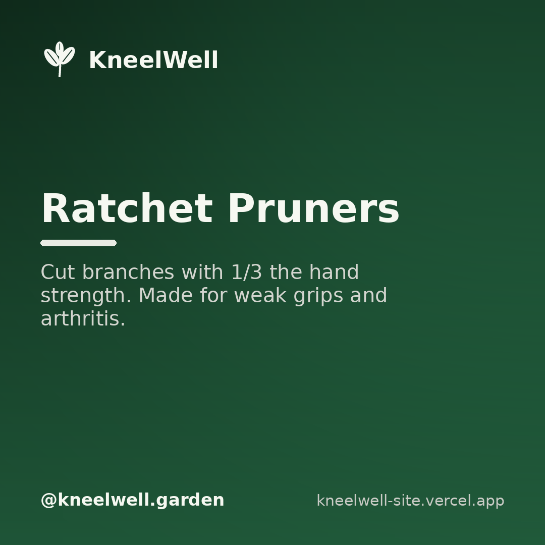 Ratchet Pruners